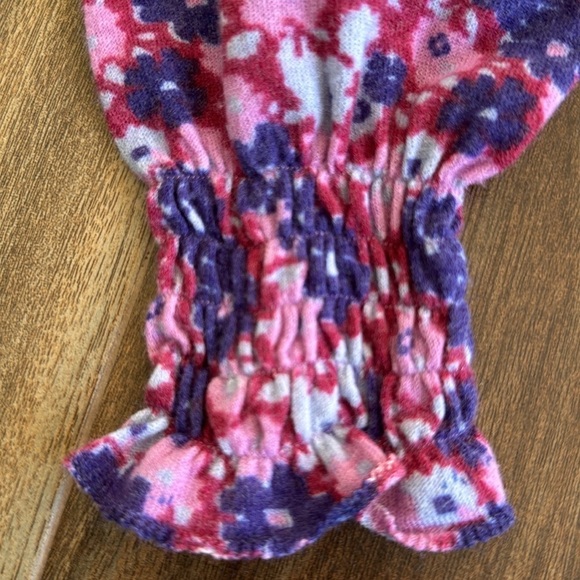 Free People floral cashmere blend cinch waist lightweight sweater, M - Picture 12 of 14